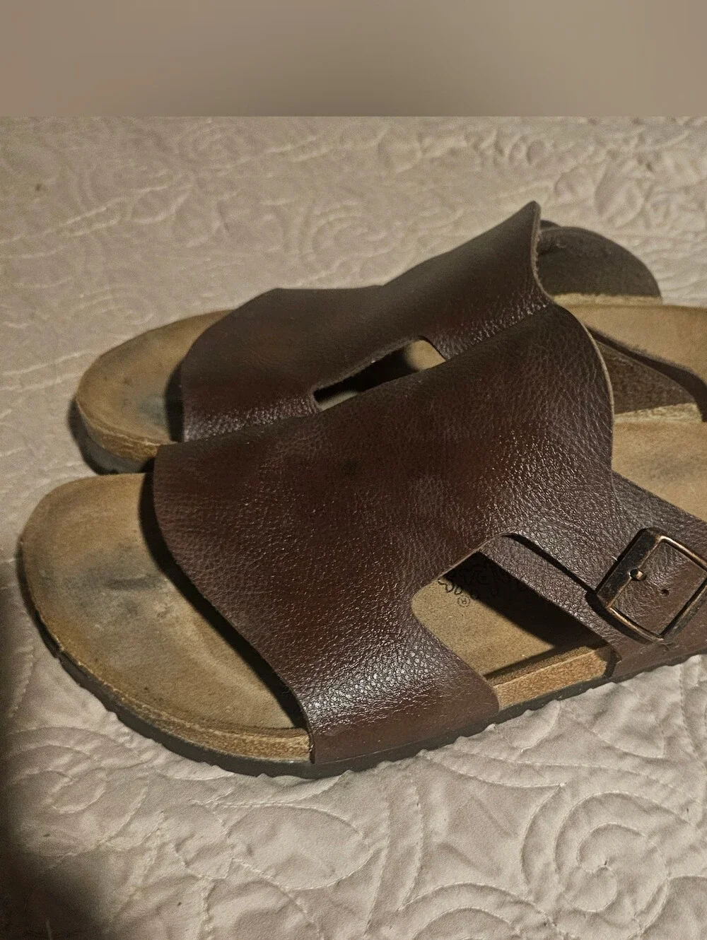 Men's Leather Birki's Birkenstock Leather Slides